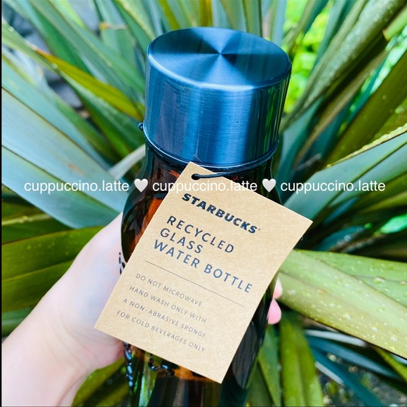 🤎LAST FEW🤎First Store Glass Amber Bottle Tumbler - Picture 4 of 4